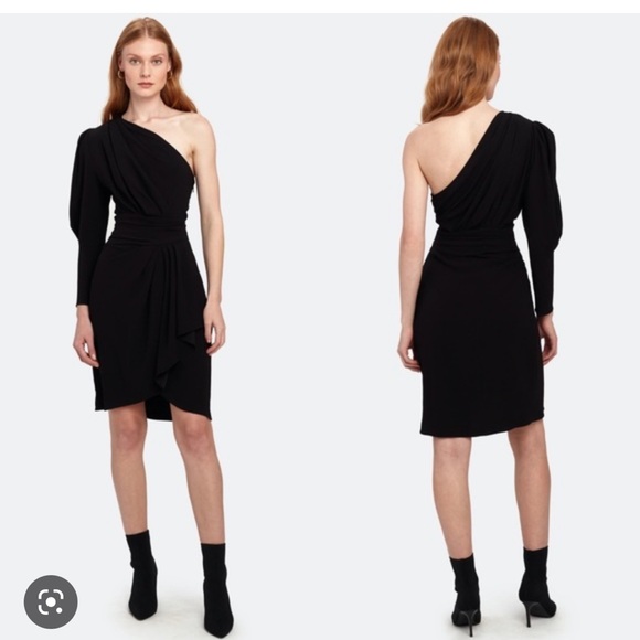 NEW IRO HUGIN ONE SHOULDER WOMEN DRESS SIZE 38 OR M